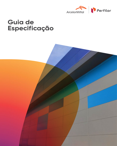 Capa do Guia de Especificações ArcelorMittal Perfilor